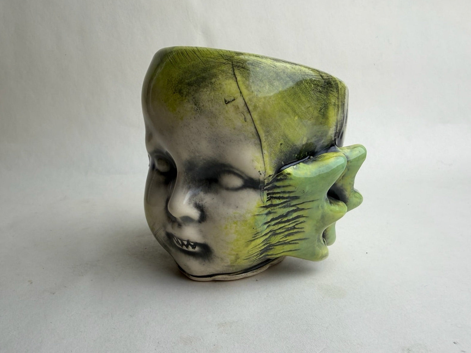 Creature Of The Black Lagoon Gill Man Baby Doll Head