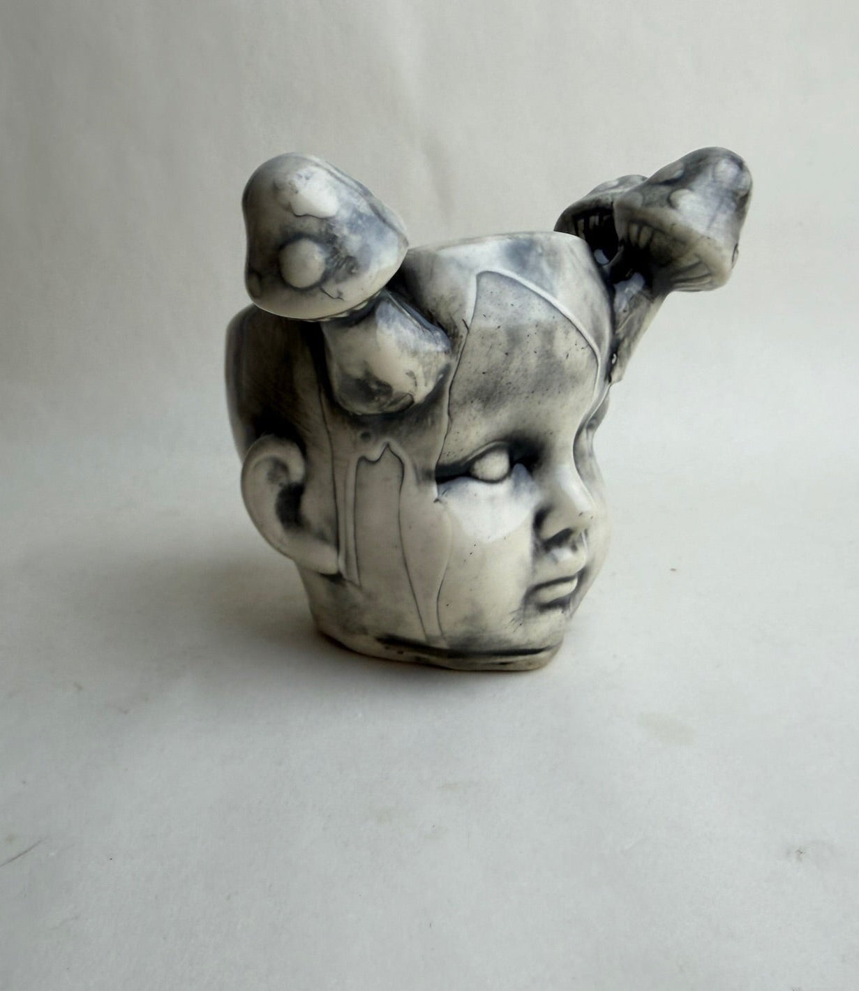 Mushroom Baby Doll Head