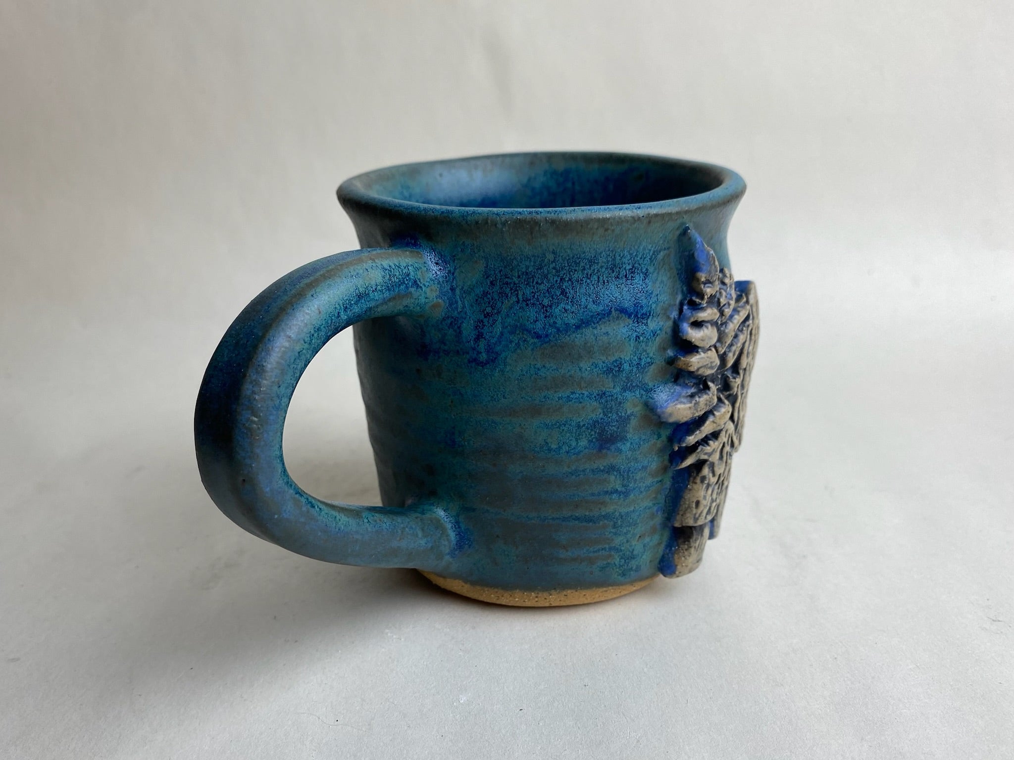 Morel mushroom Wheel Thrown Mug