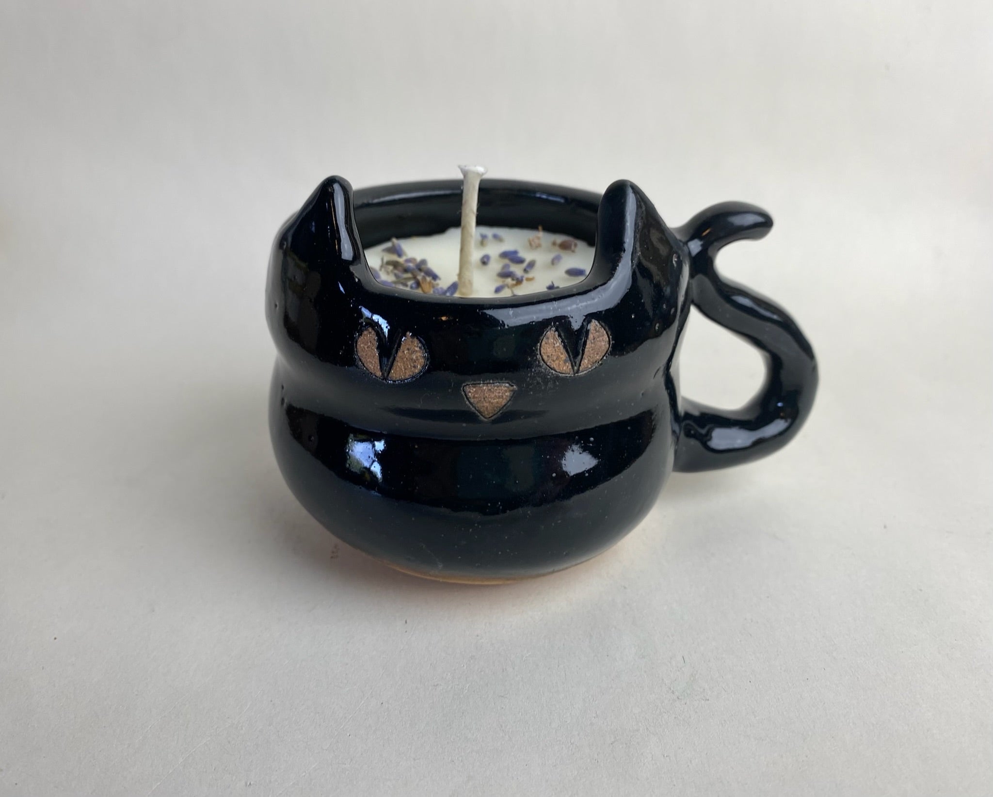 Cat Candle Lavender Scented