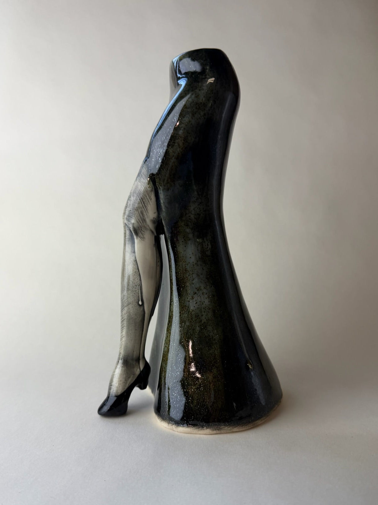 Female Half Body Vase