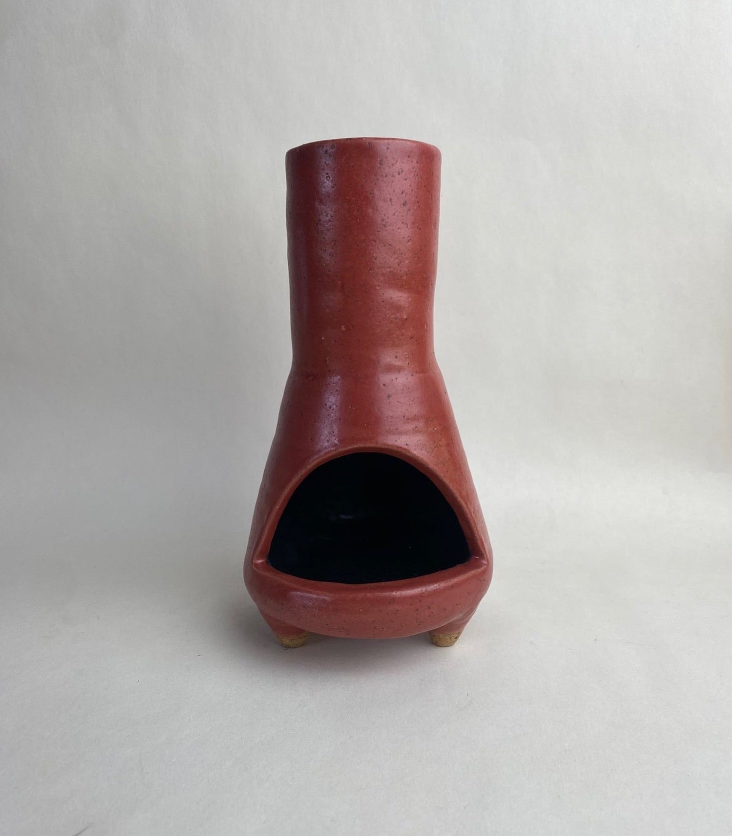 Mid Century Style Wheel Thrown Chimney