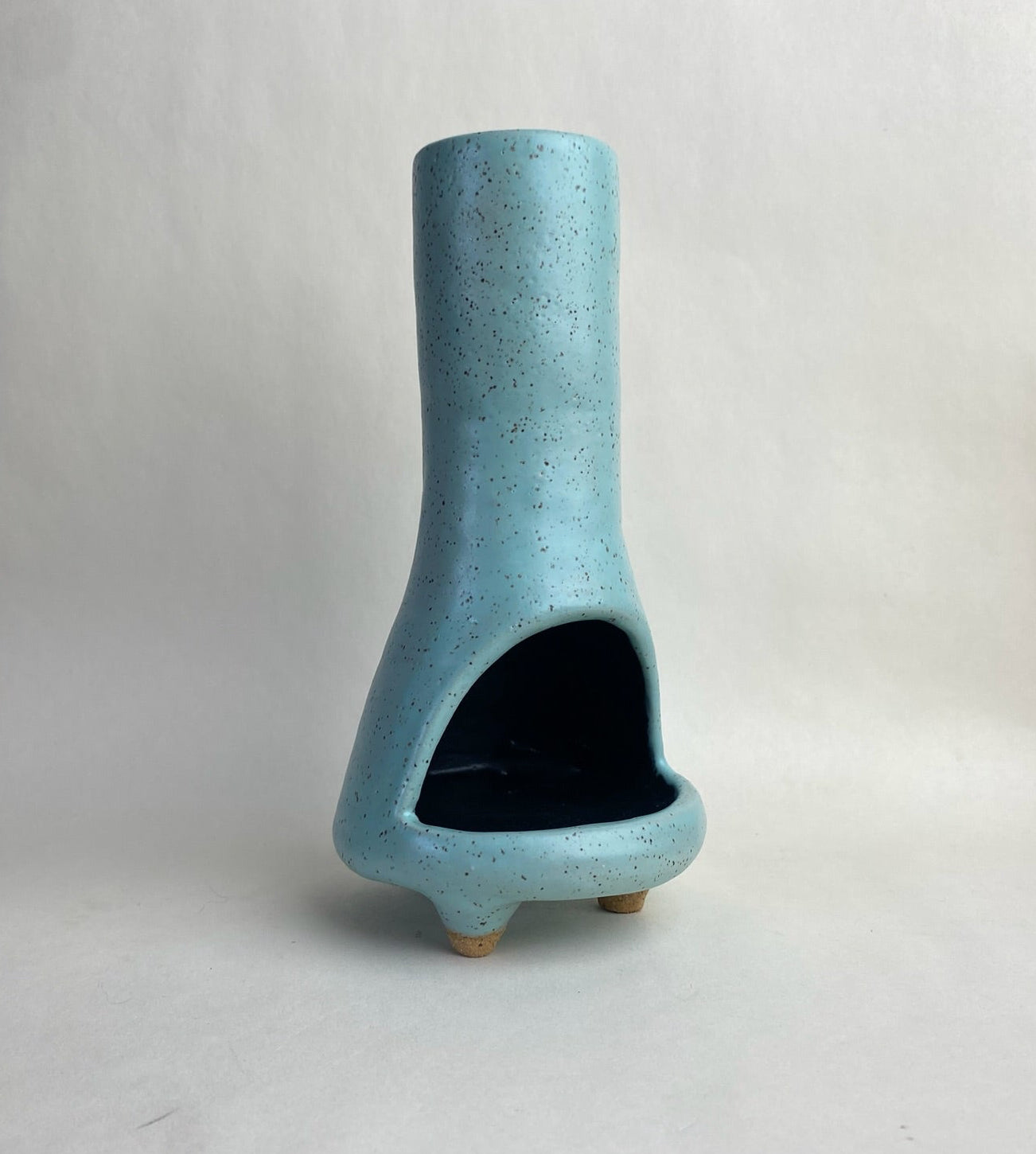 Mid Century Style Wheel Thrown Chimney