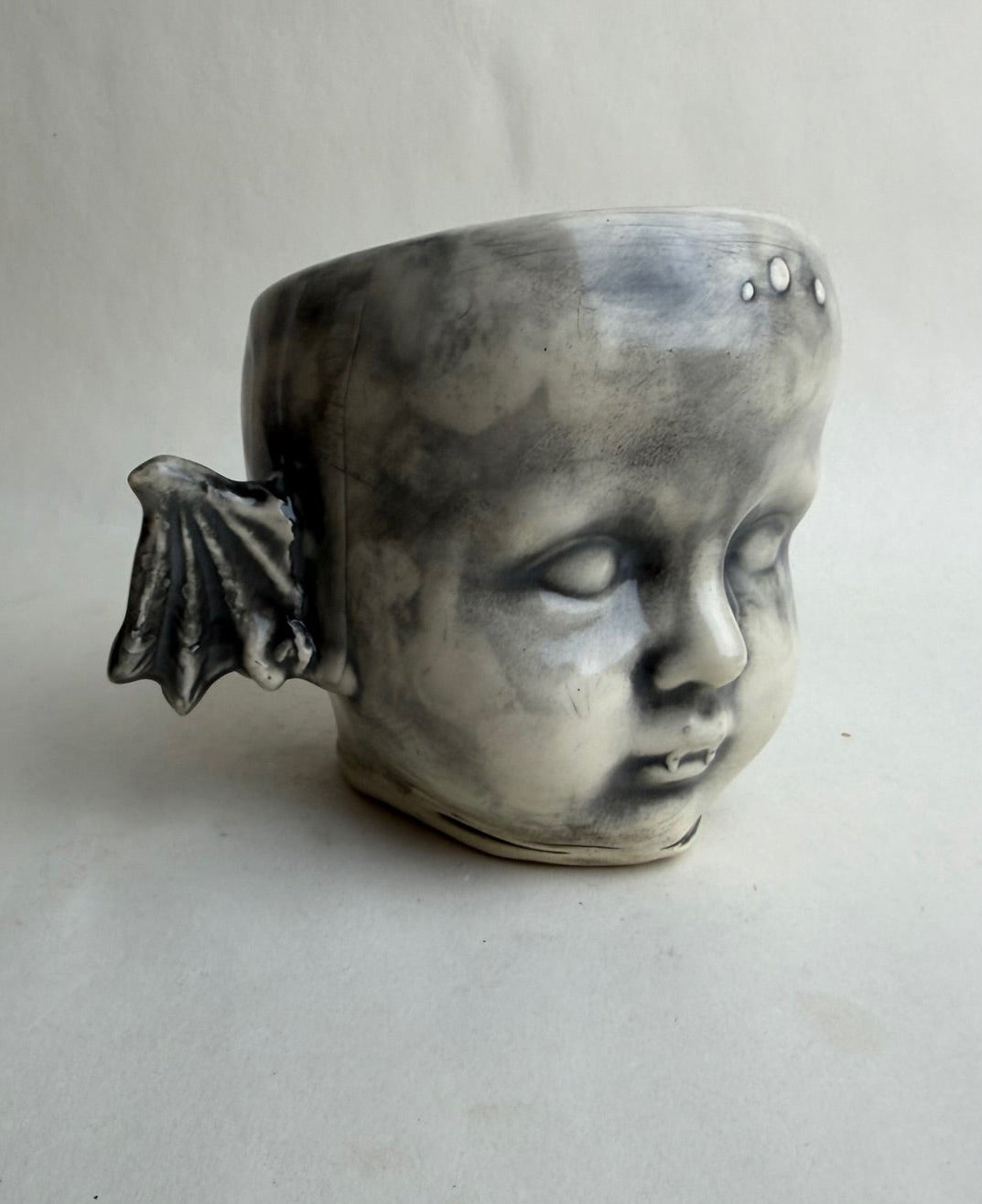 Bat Baby Doll Head