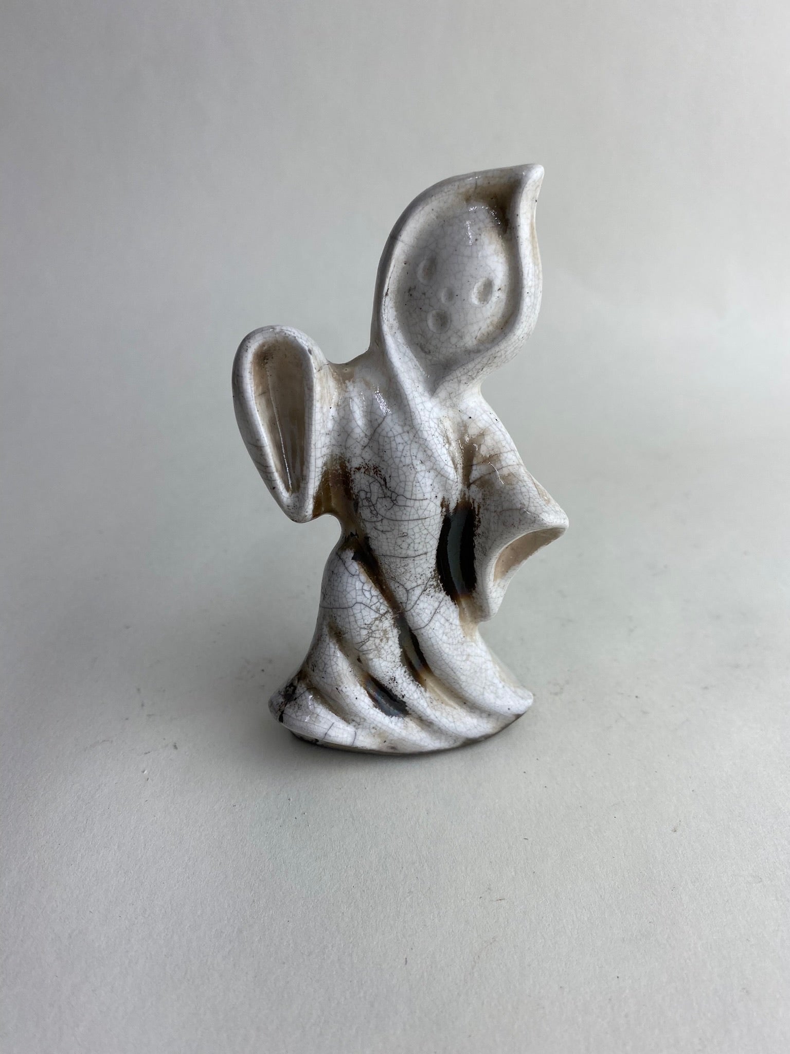 Raku Vintage Style Ghost