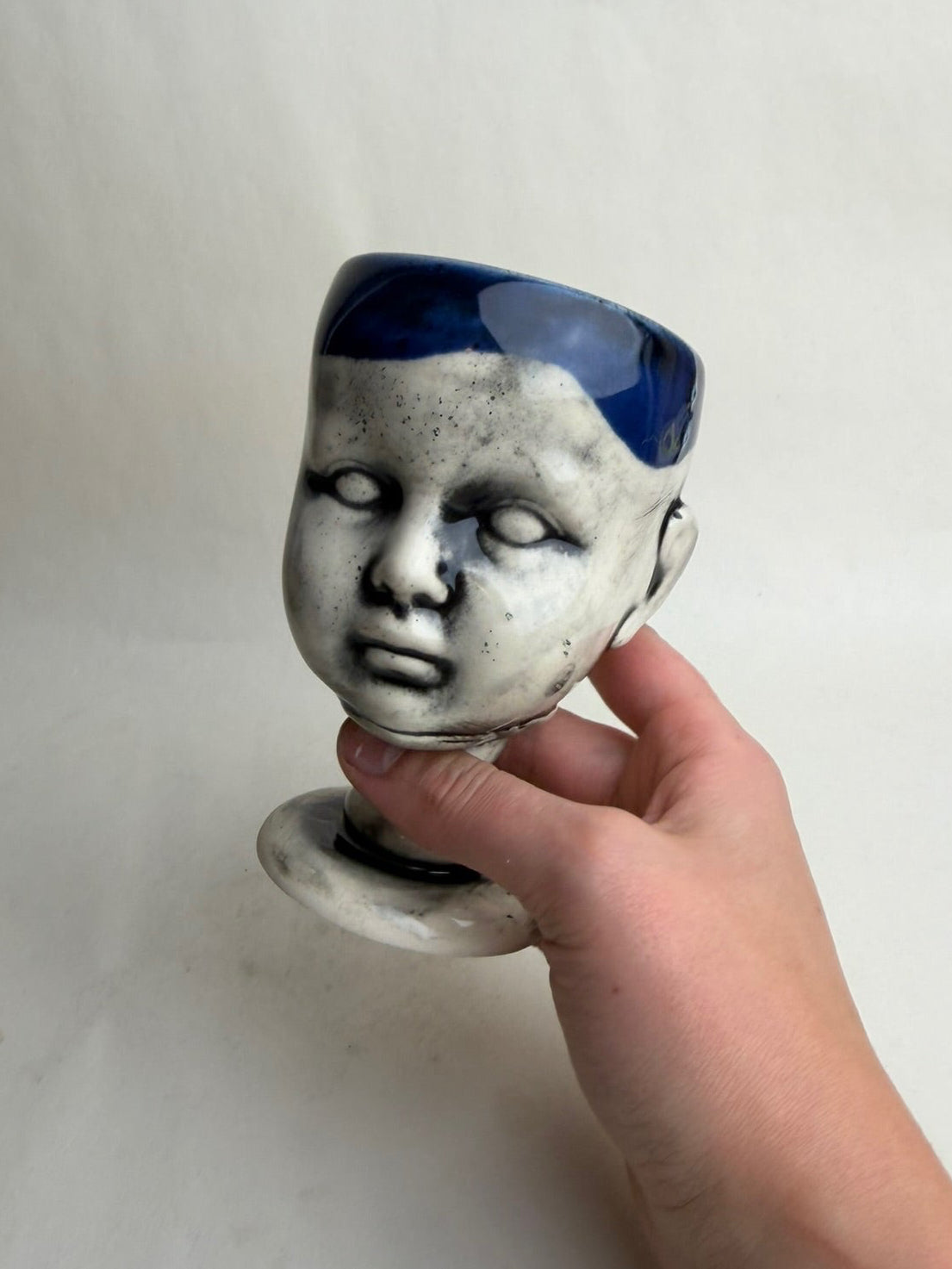 Baby Doll Head Goblet