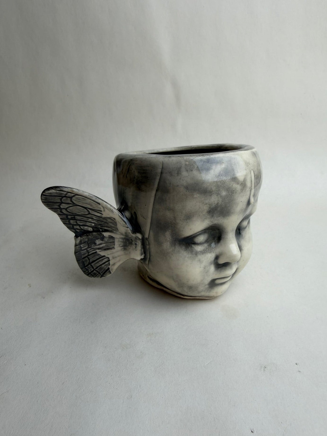 Butterfly Baby Doll Head