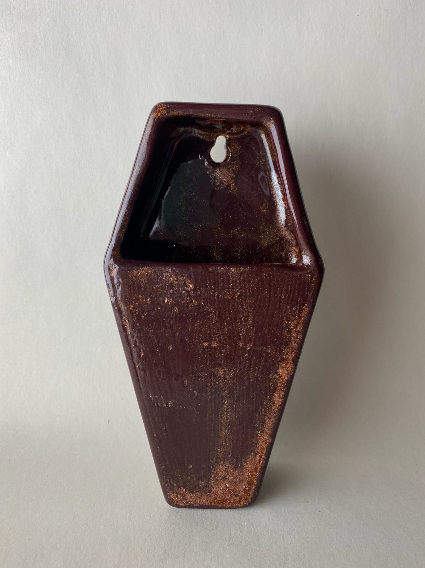 Coffin Hanging Planter Wall Pocket