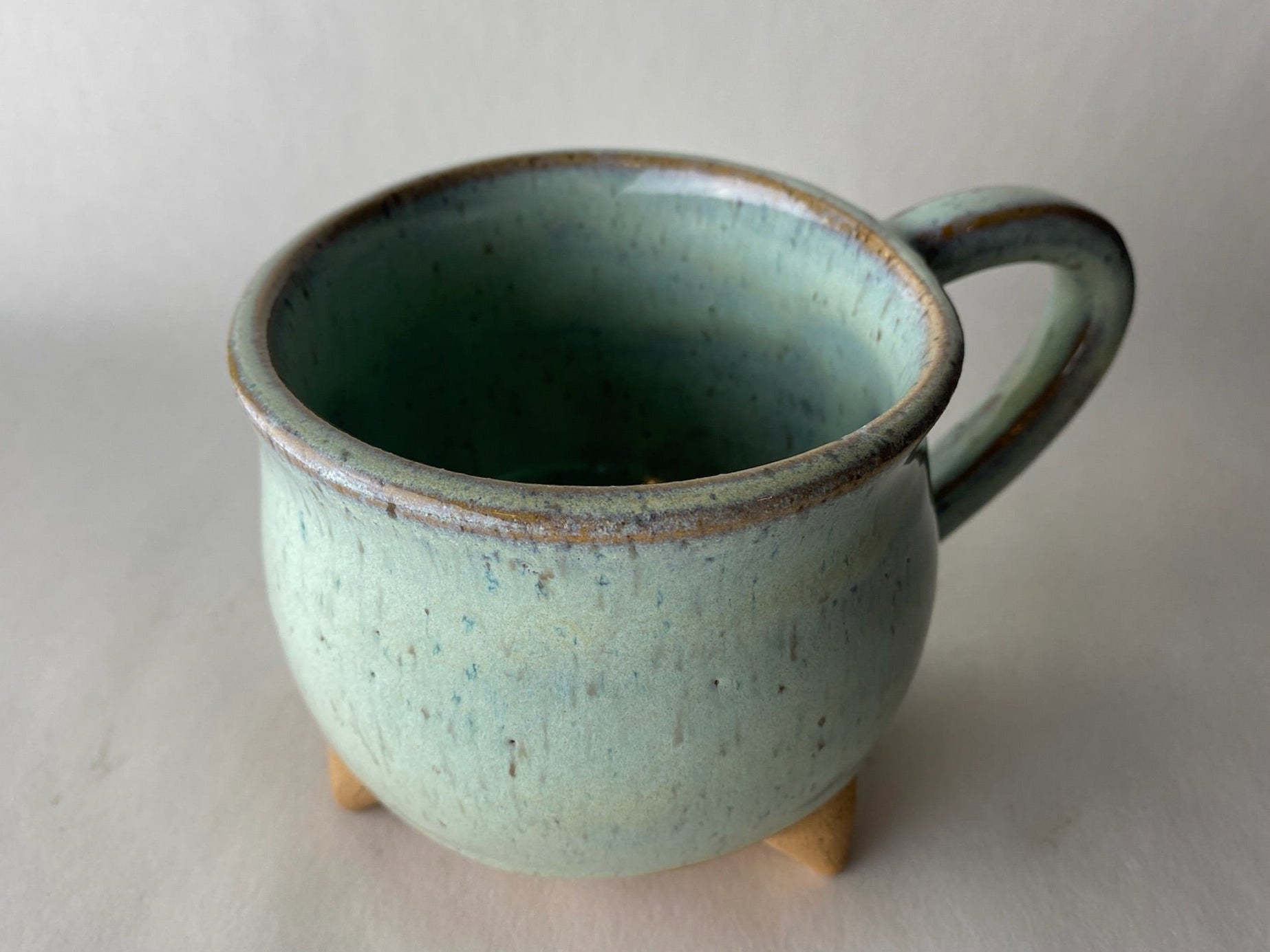 Cauldron Wheel Thrown Mug
