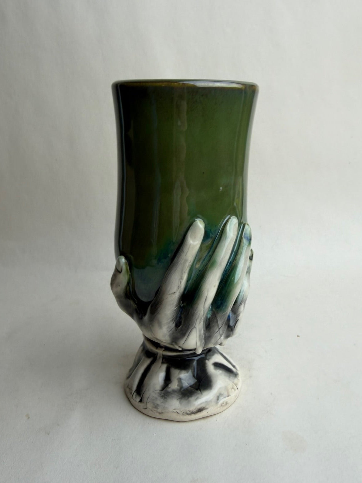 Green Hand Goblet