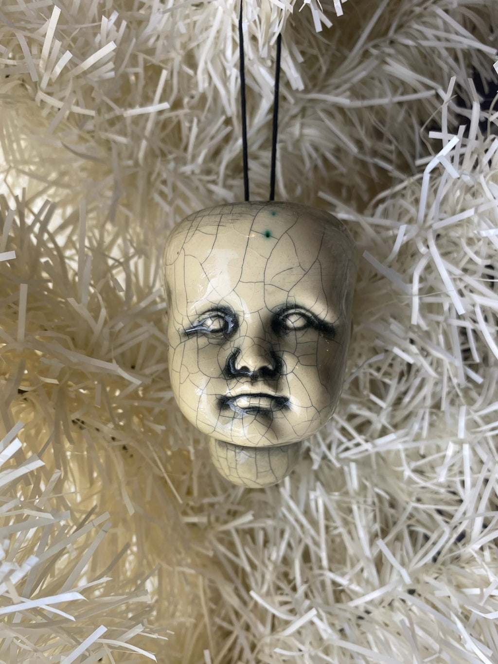 Baby Doll Head ornament