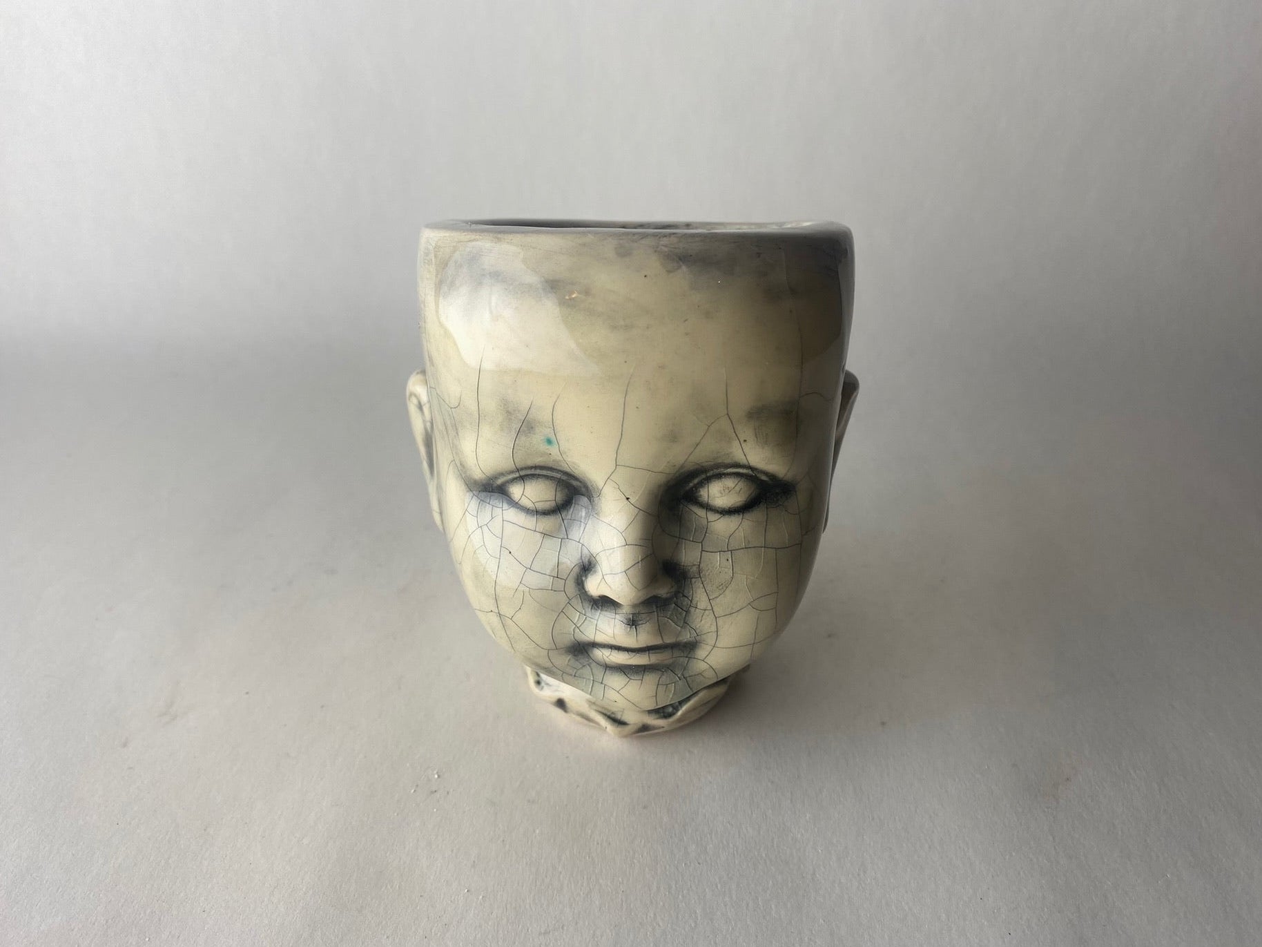 Baby Doll Head Planter
