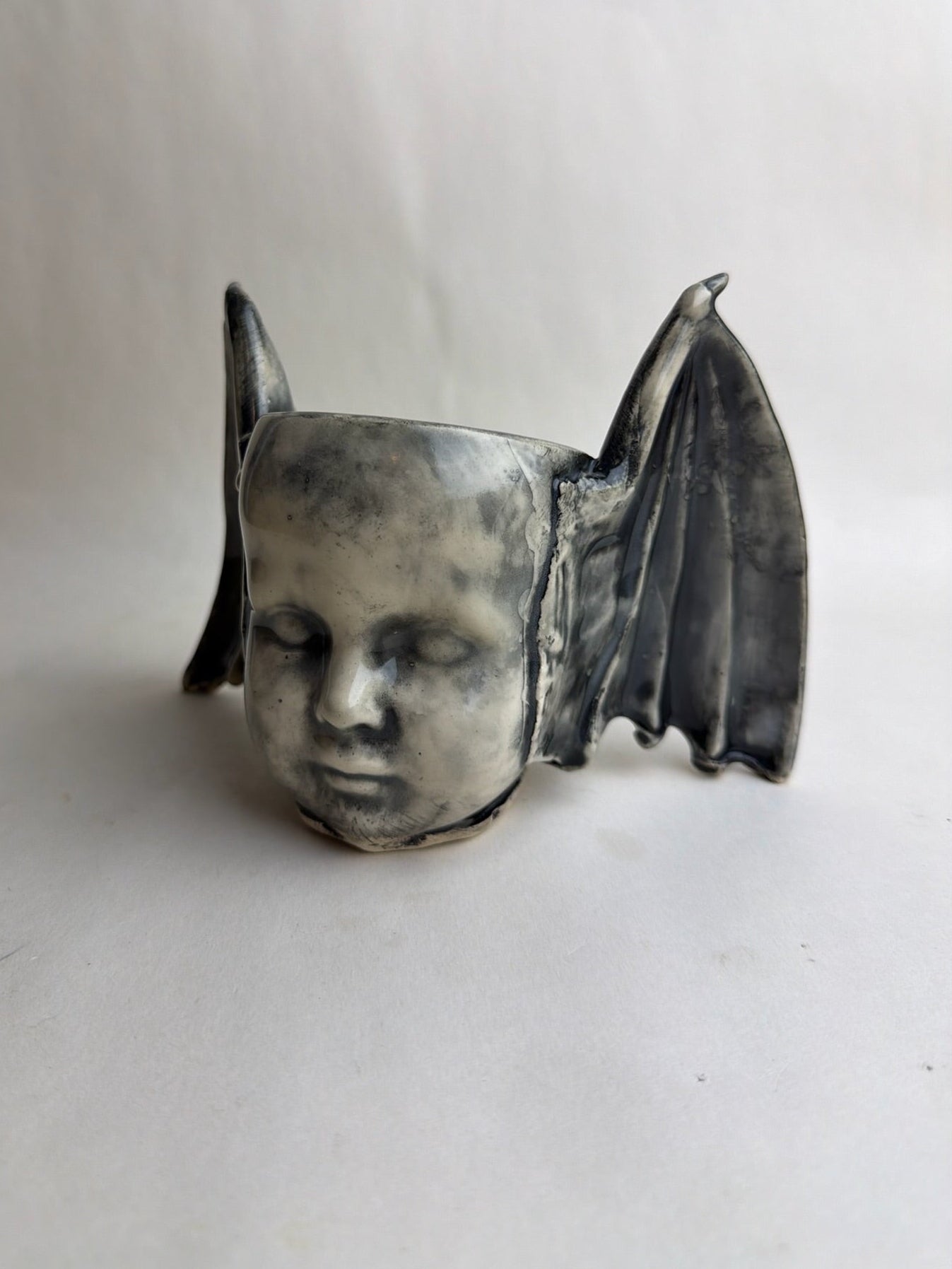 Bat Baby Doll Head