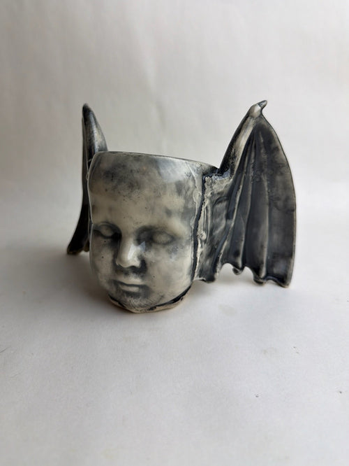 Bat Baby Doll Head