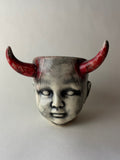 Horned Baby Doll Head