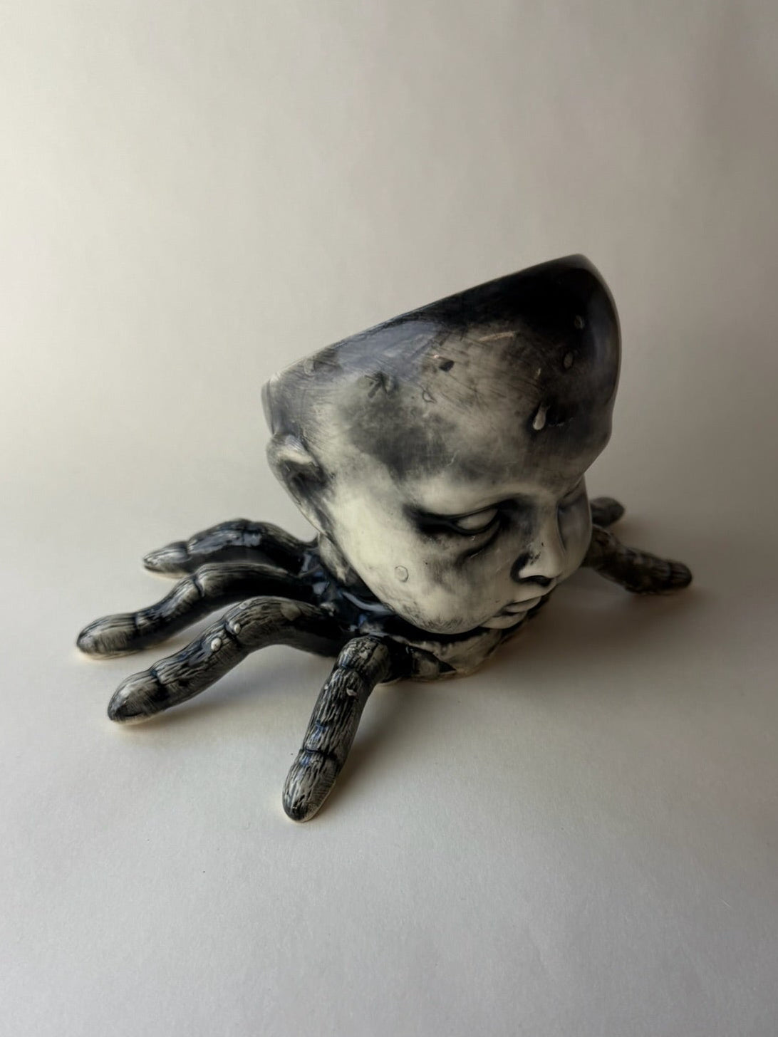 Spider Baby Doll Head