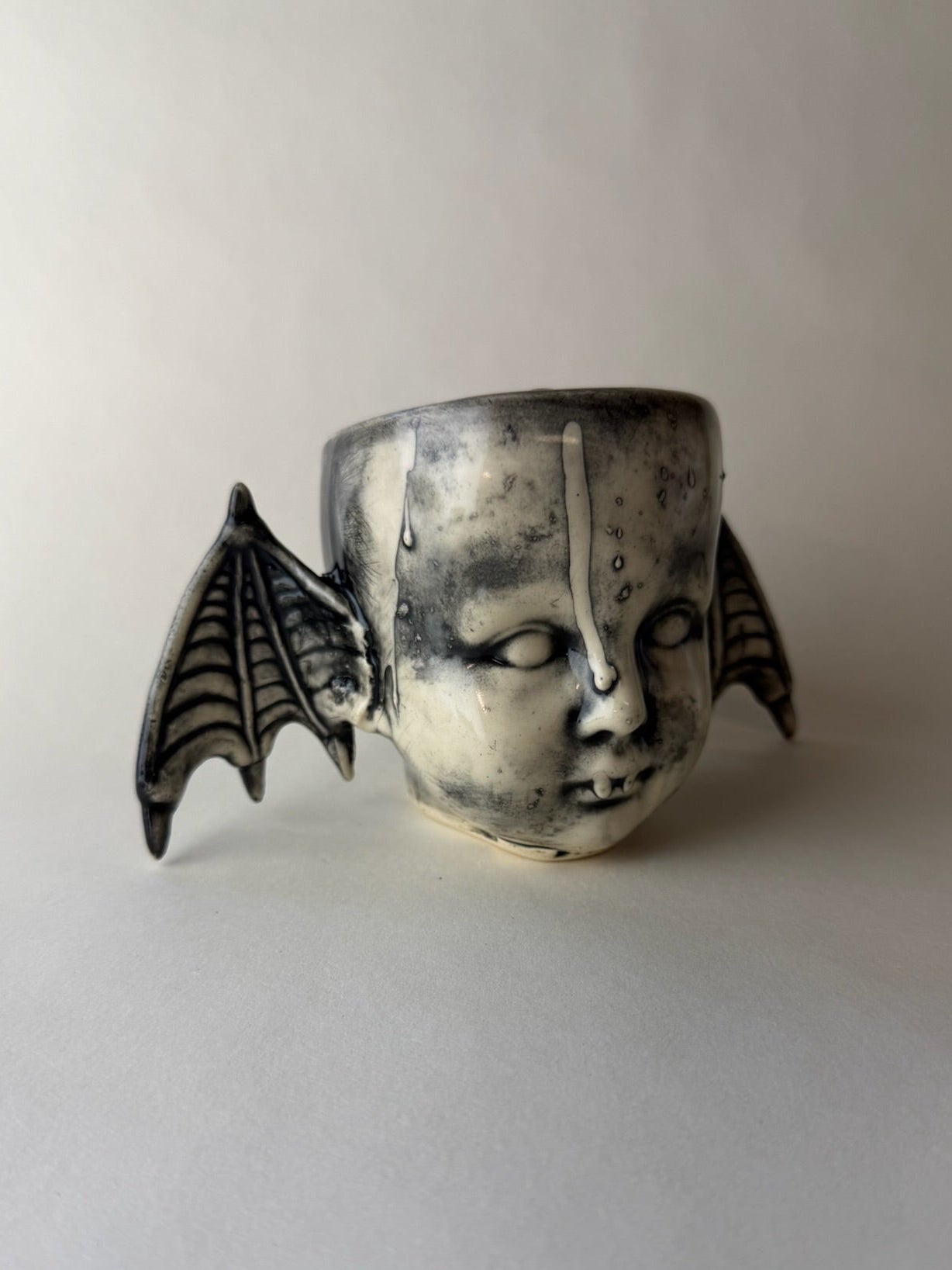 Bat Baby Doll Head