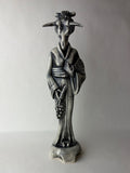 Masked Maiden Medium Female Geisha With Steer Skull Head