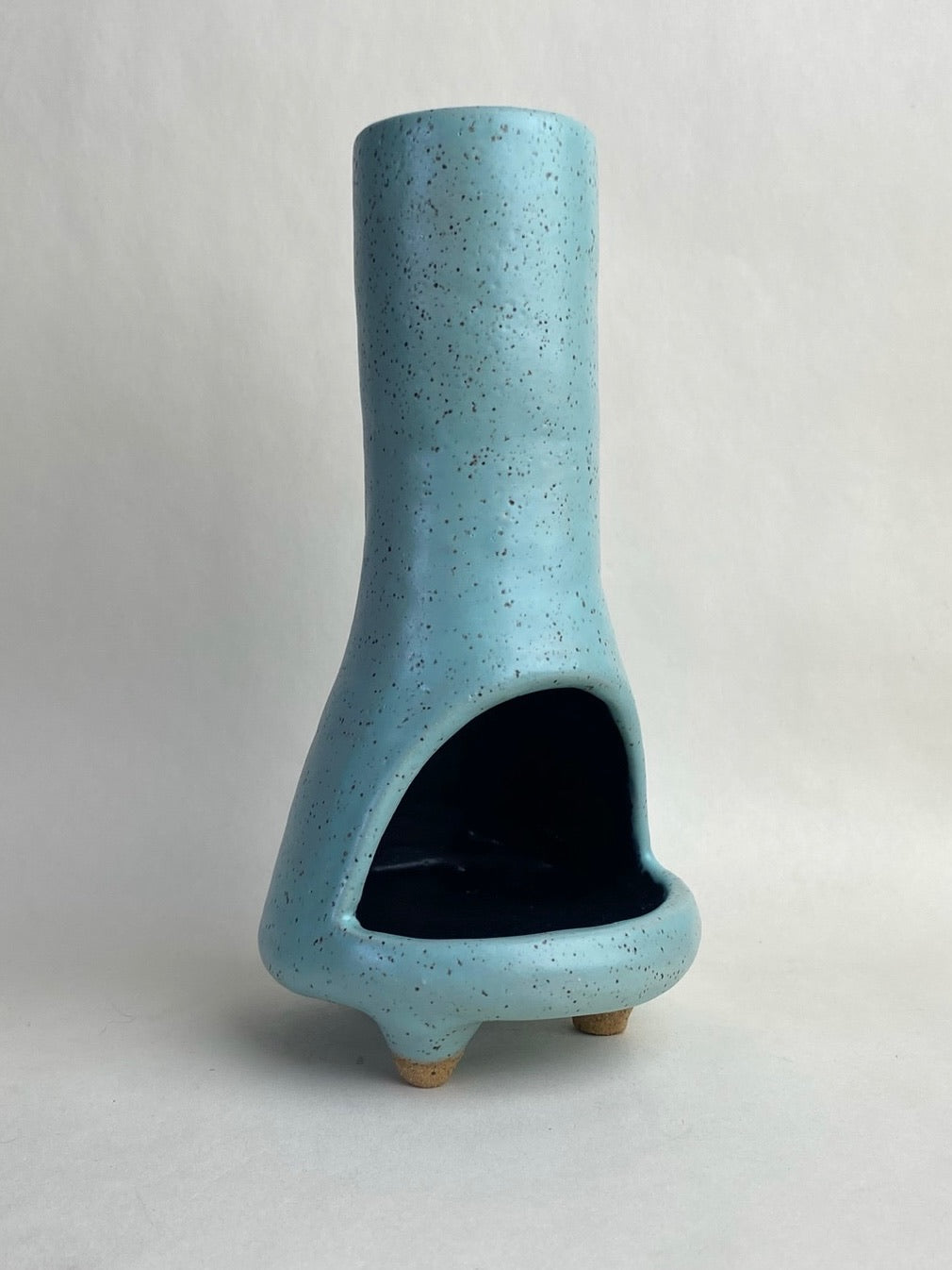 Mid Century Style Wheel Thrown Chimney