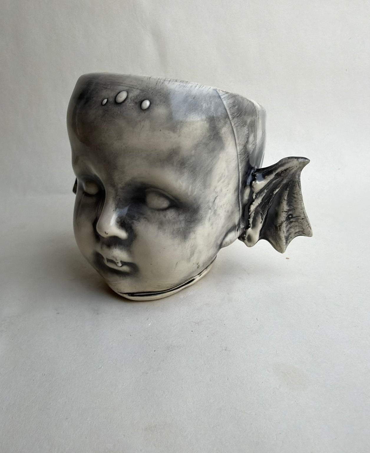 Bat Baby Doll Head