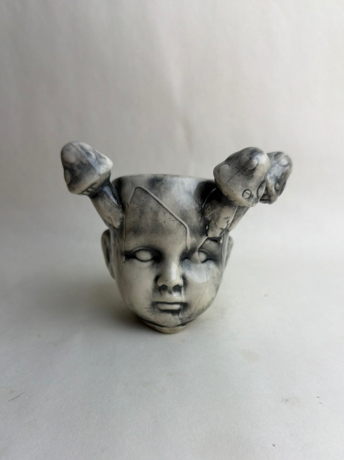Mushroom Baby Doll Head