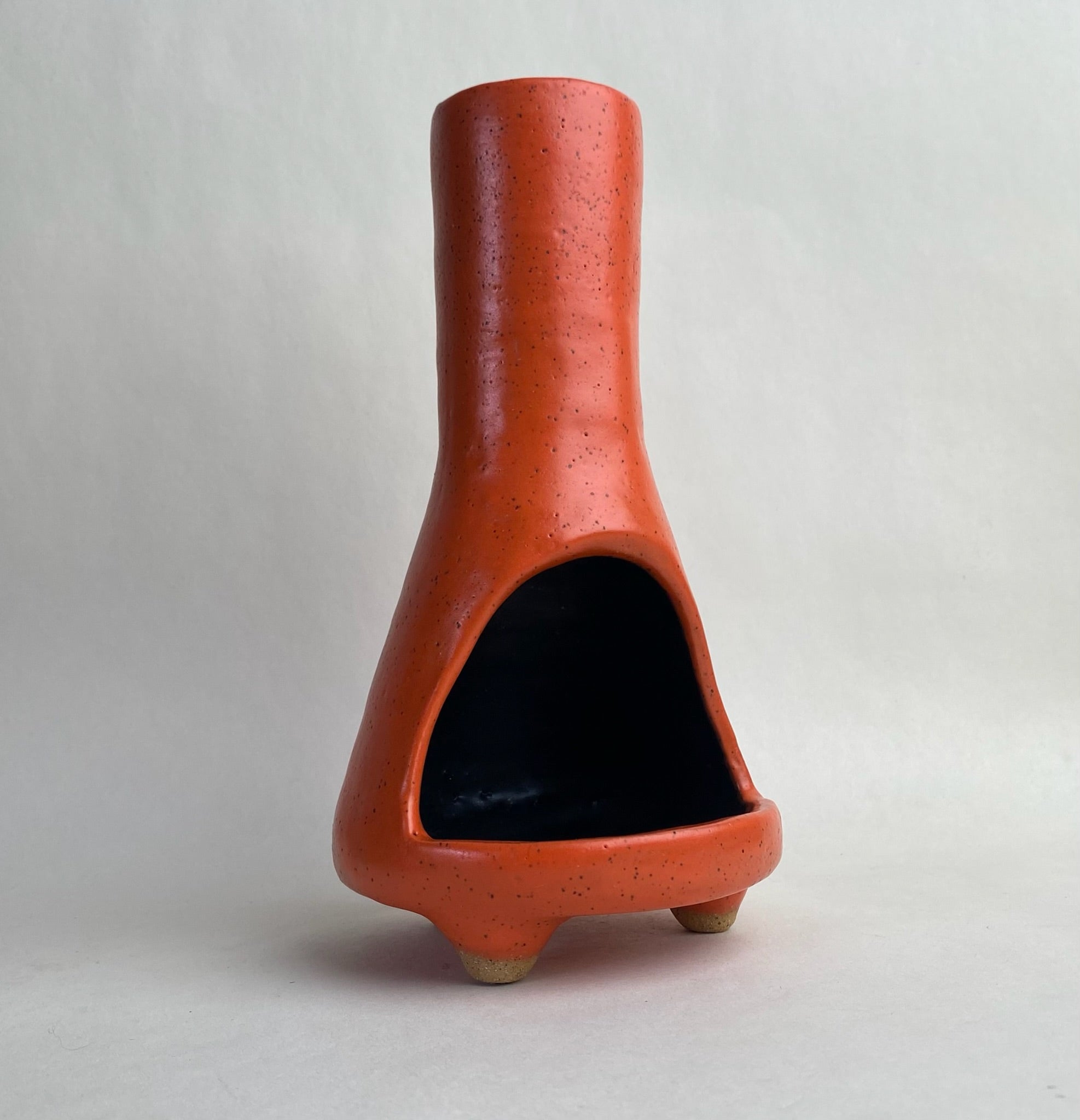 Mid Century Style Wheel Thrown Chimney