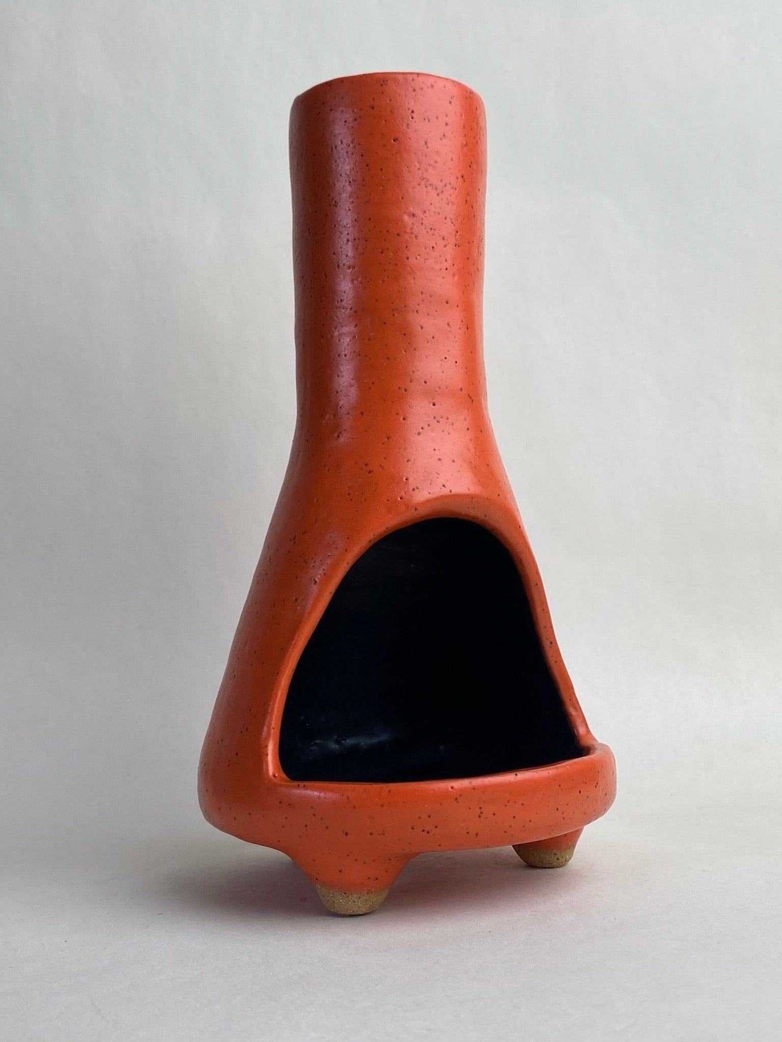 Mid Century Style Wheel Thrown Chimney