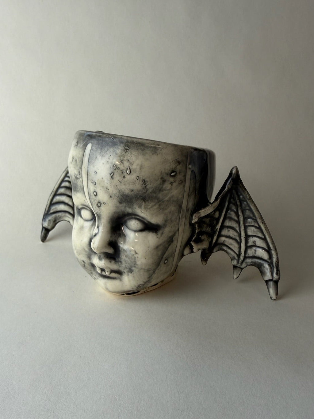 Bat Baby Doll Head
