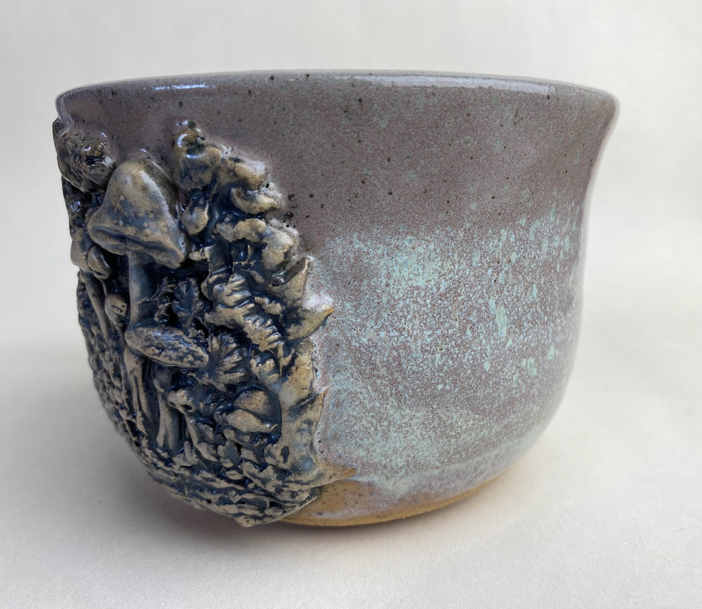 Mushroom Wheel Thrown Mug