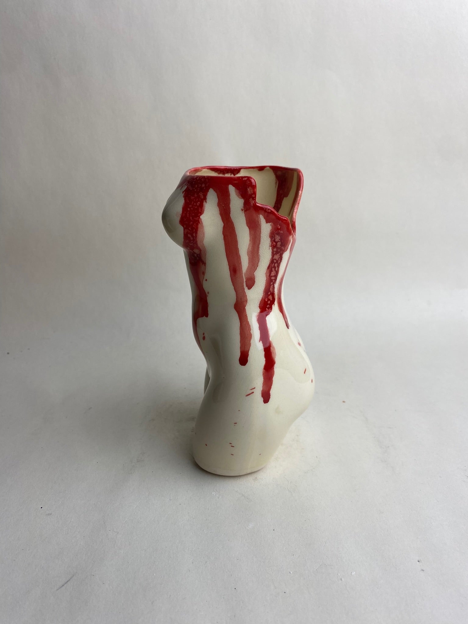 Bloody Female Body Vase
