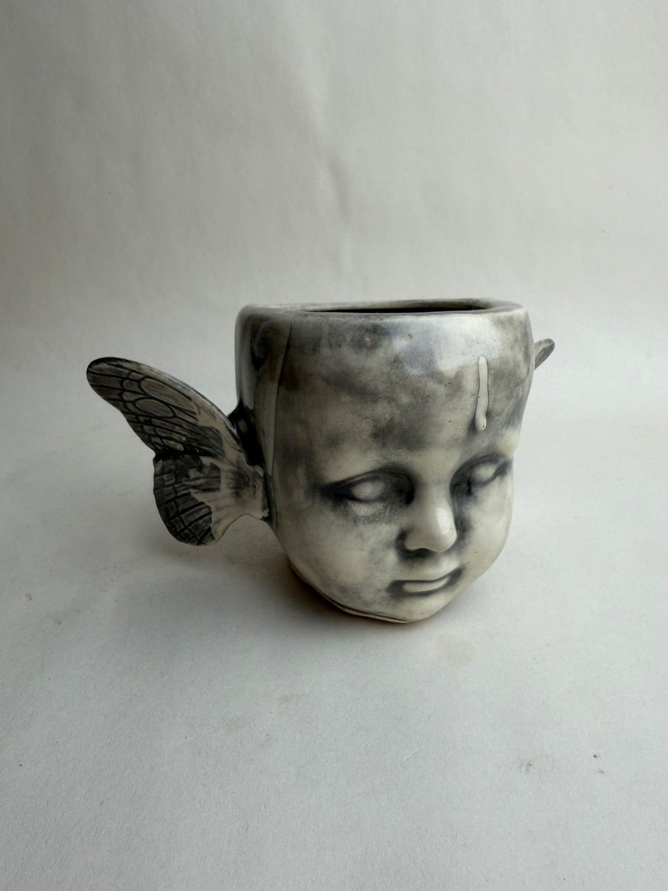 Butterfly Baby Doll Head
