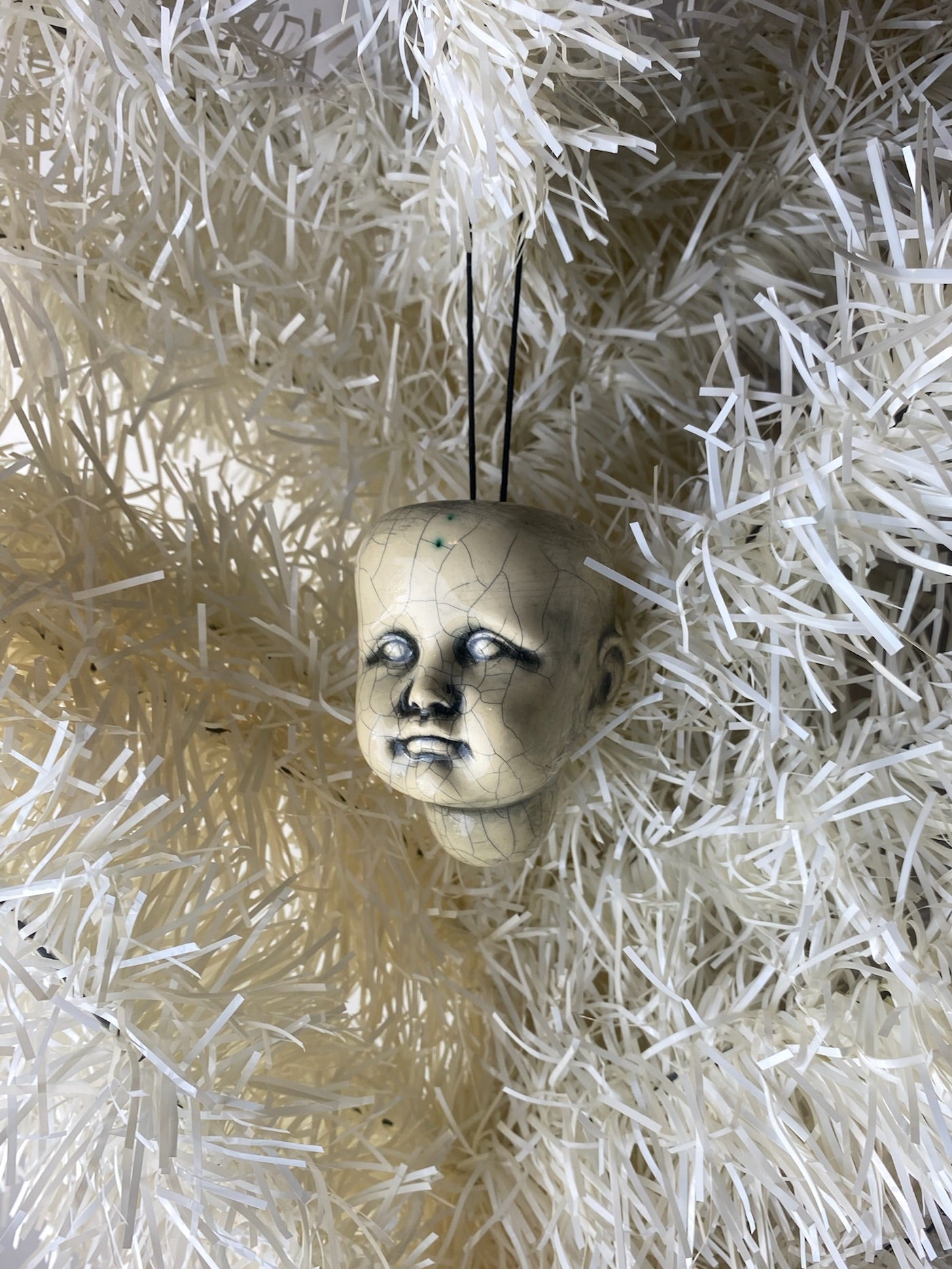 Baby Doll Head ornament