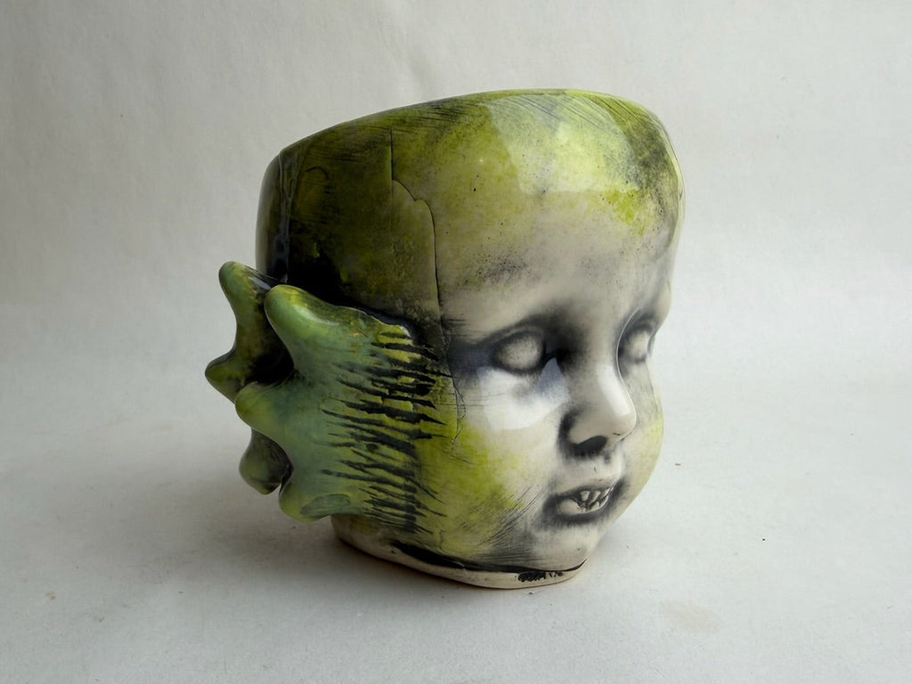 Creature Of The Black Lagoon Gill Man Baby Doll Head