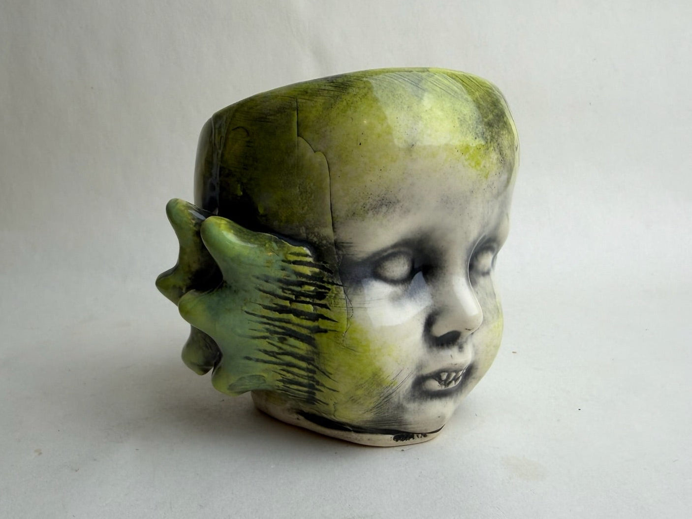 Creature Of The Black Lagoon Gill Man Baby Doll Head