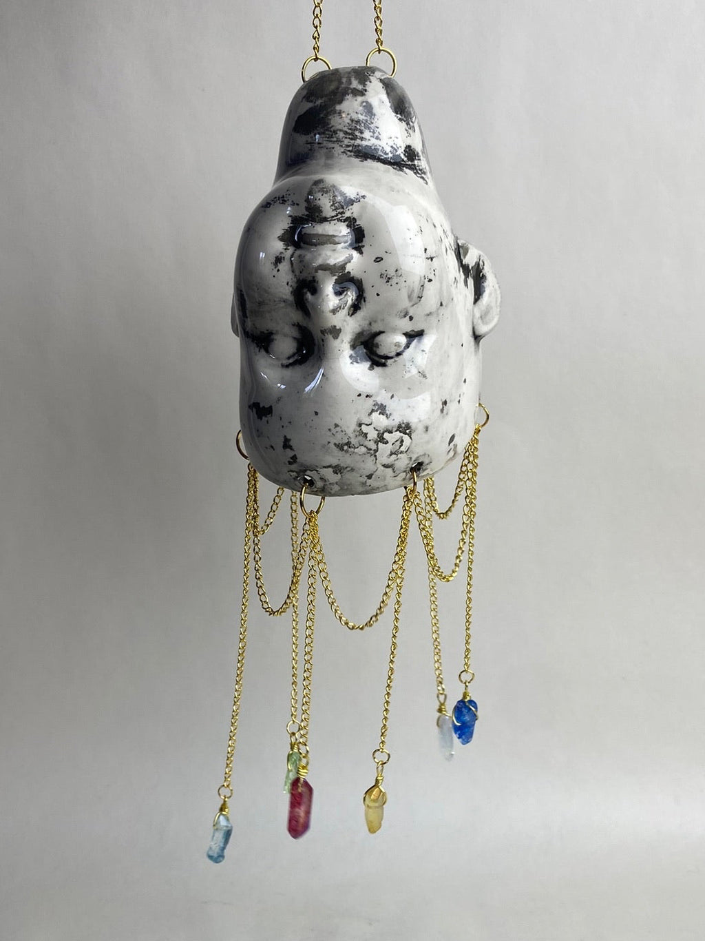 Doll Head Hanging Mobile