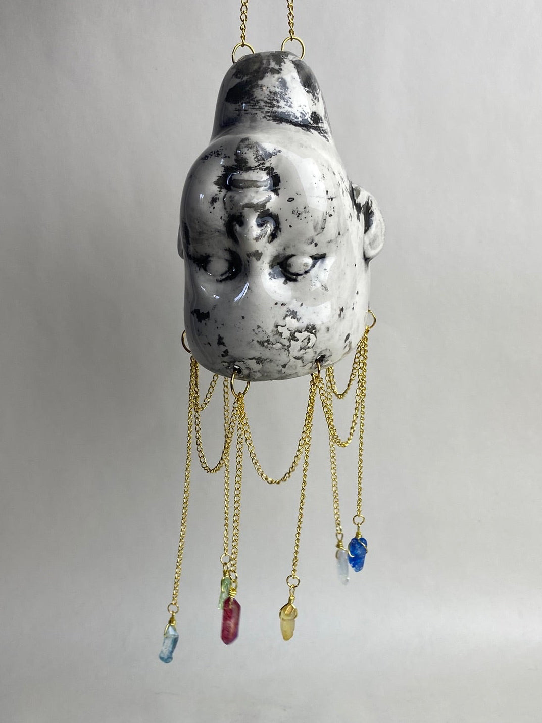 Doll Head Hanging Mobile