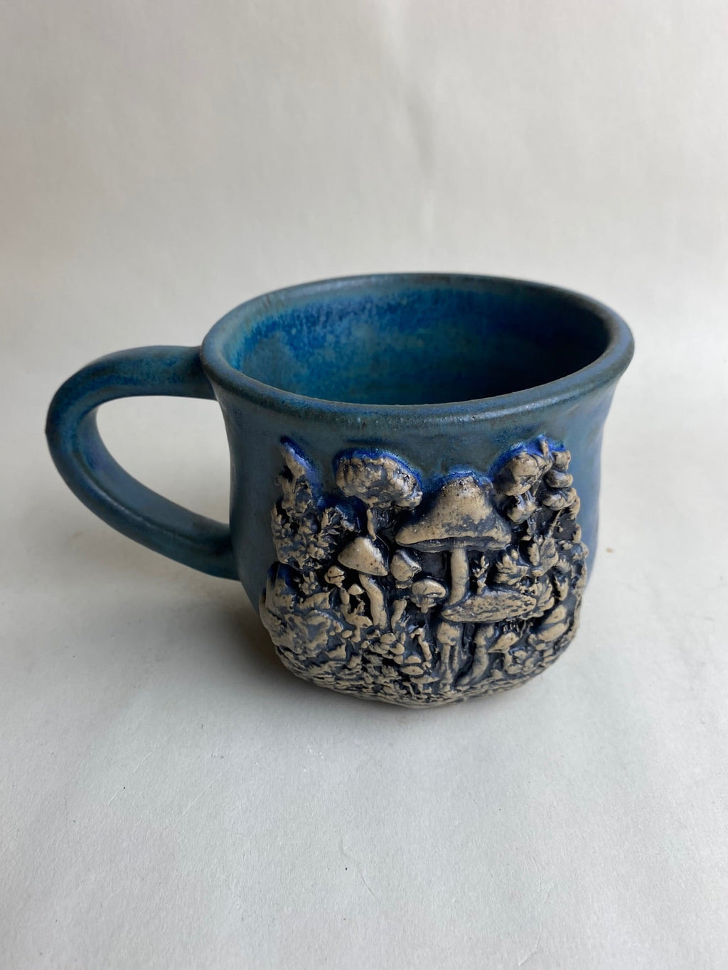 Mushroom Wheel Thrown Mug