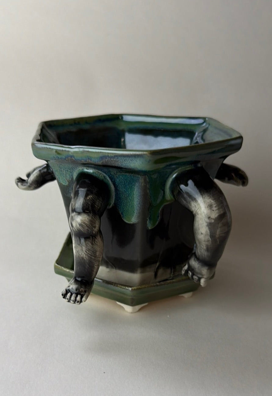 Doll Parts Planter