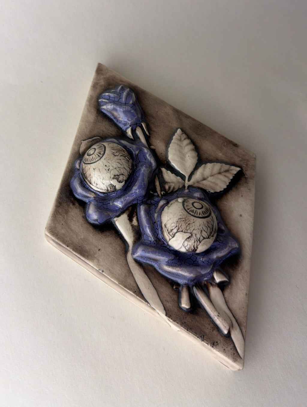 Eyeball Roses Wall Decoration