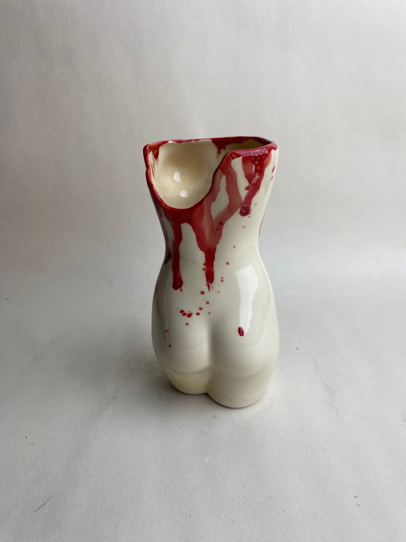 Bloody Female Body Vase