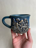 Mushroom Wheel Thrown Mug