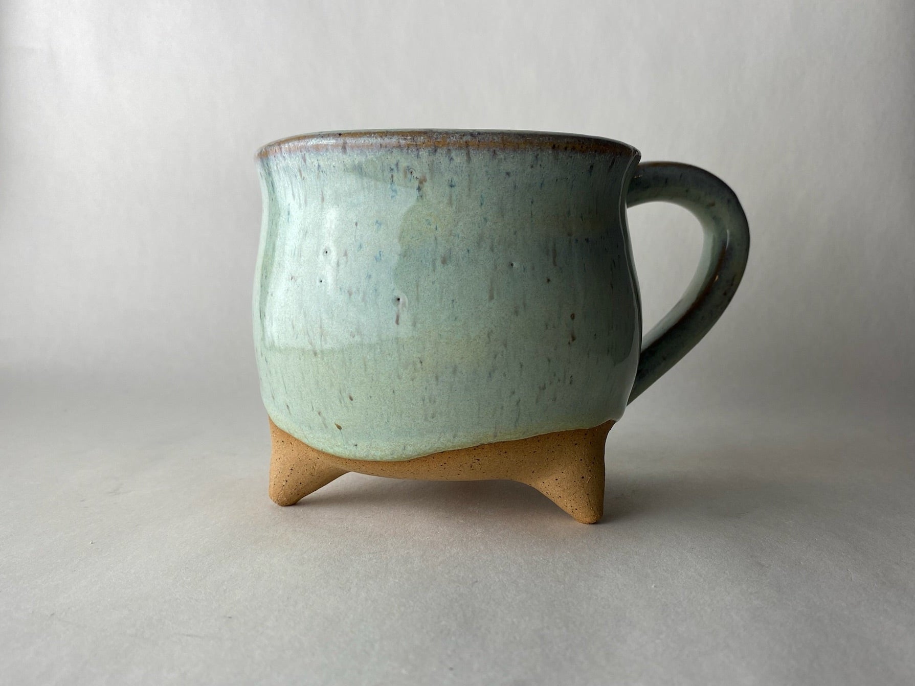 Cauldron Wheel Thrown Mug