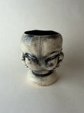 Small Three Face Baby Doll Head Planter