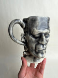 Black And White Frankenstein Monster Mug