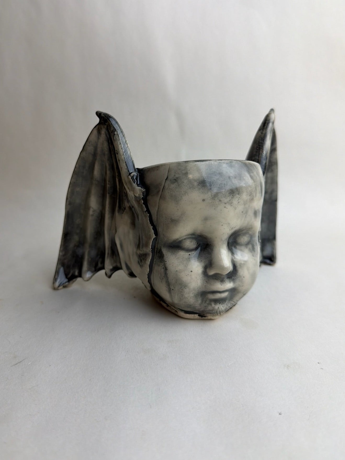Bat Baby Doll Head