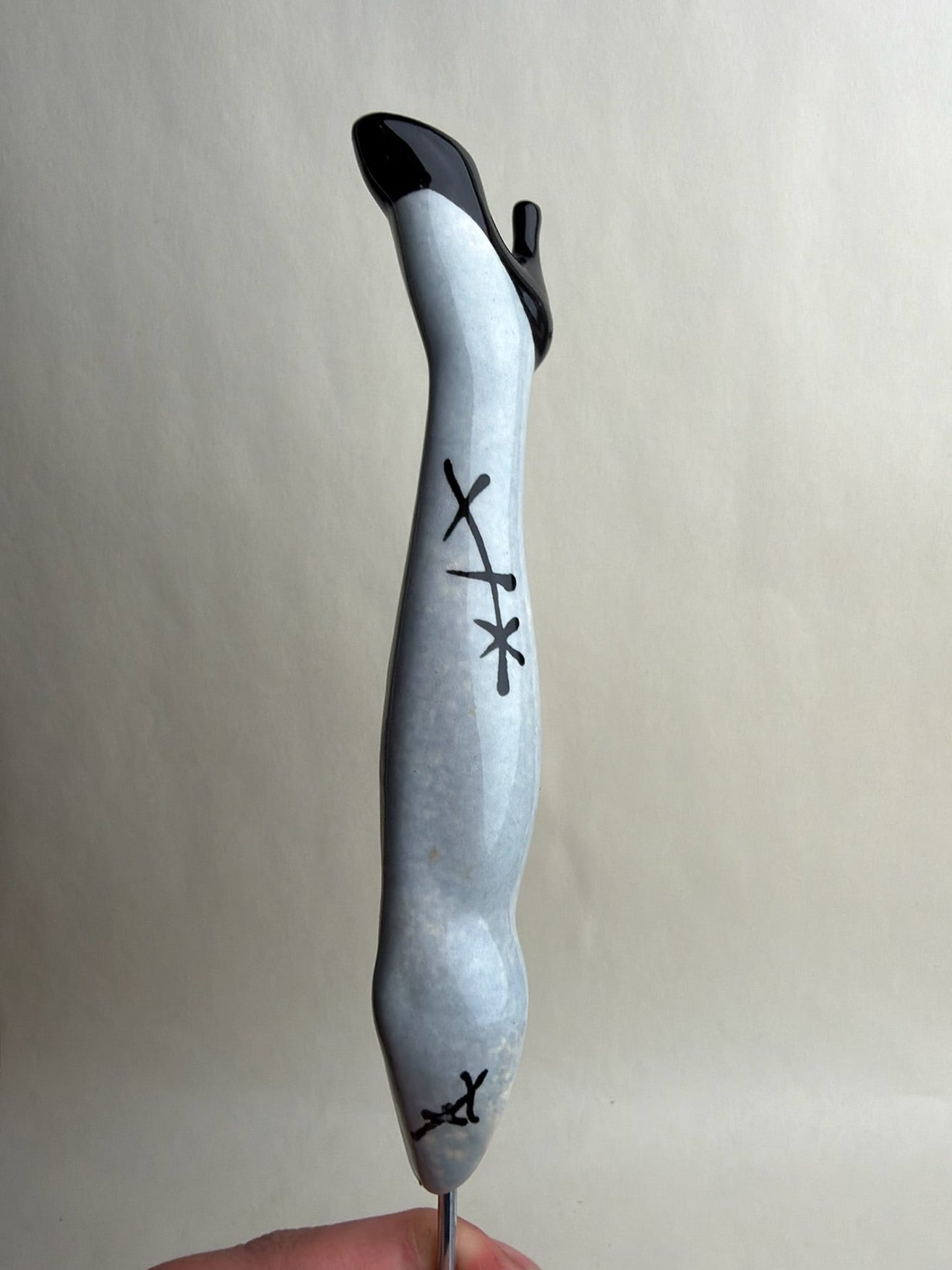 Zombie Female Leg Garden Plant Stake