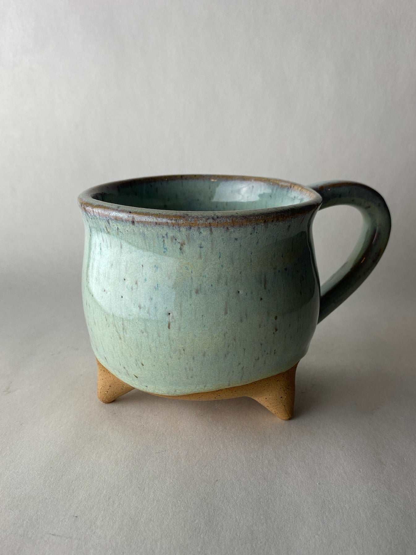 Cauldron Wheel Thrown Mug