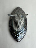 Small Steer Skull Wall Decoration