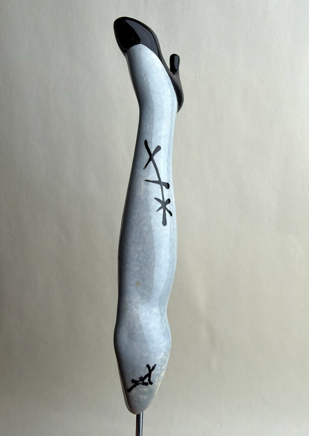 Zombie Female Leg Garden Plant Stake