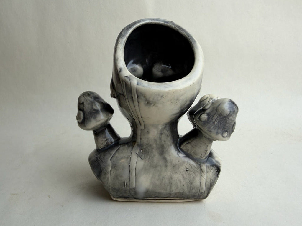 Mushroom Baby Doll Planter
